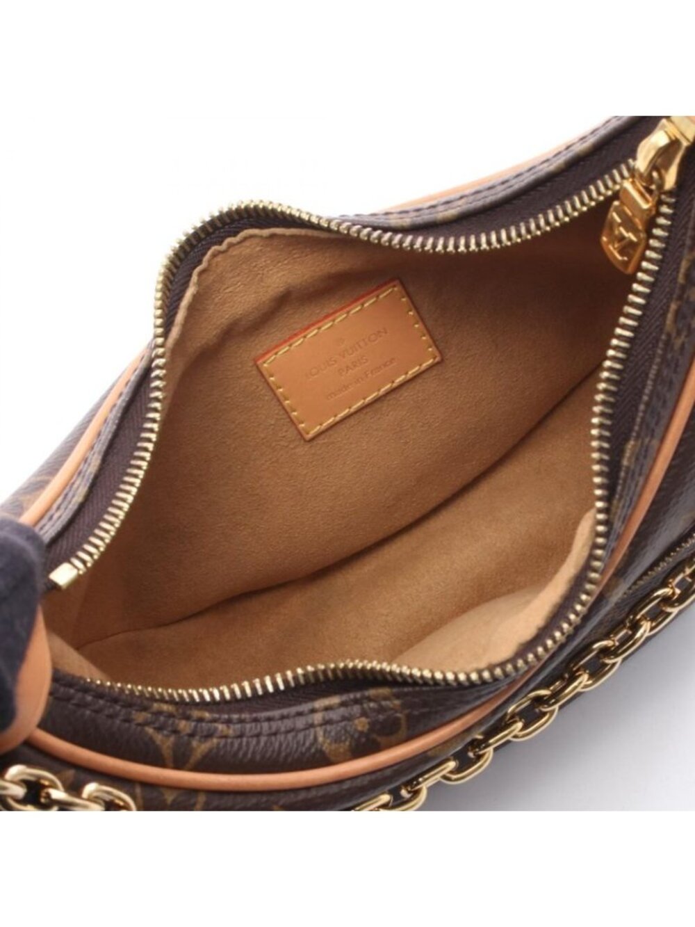 ★SOLD★ Louis Vuitton Shoulder Bag Loop Canvas Leather - Picture 3 of 6